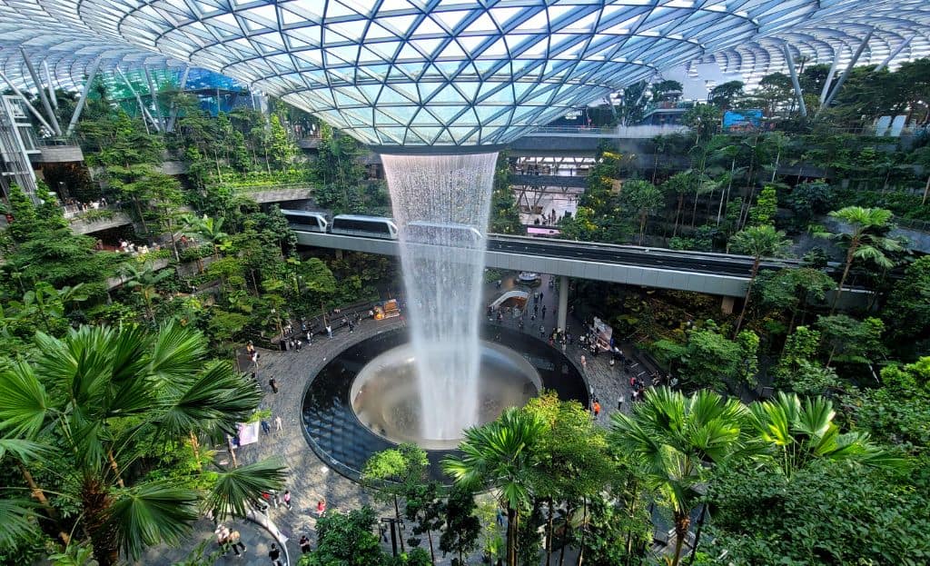 Inside Singapore's Jewel Changi Airport: food, shopping, entertainment